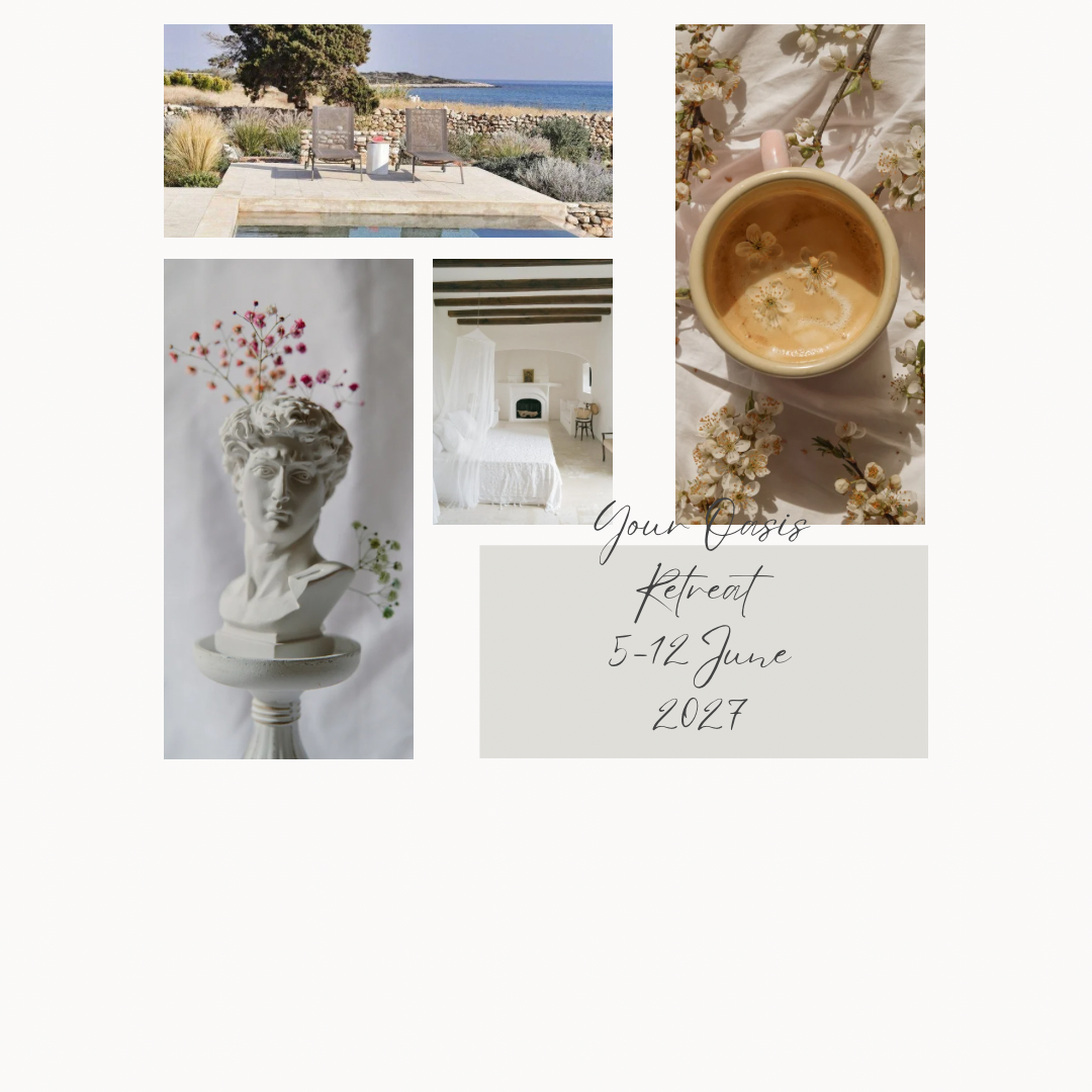Beige Aesthetic Minimalist Mood Board Photo Collage (350 x 400 px) (Billboard (Square))